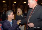 2013 Lourdes Pilgrimage - SUNDAY Cardinal Dolan Presents Malades Medals Pius X (32/71)